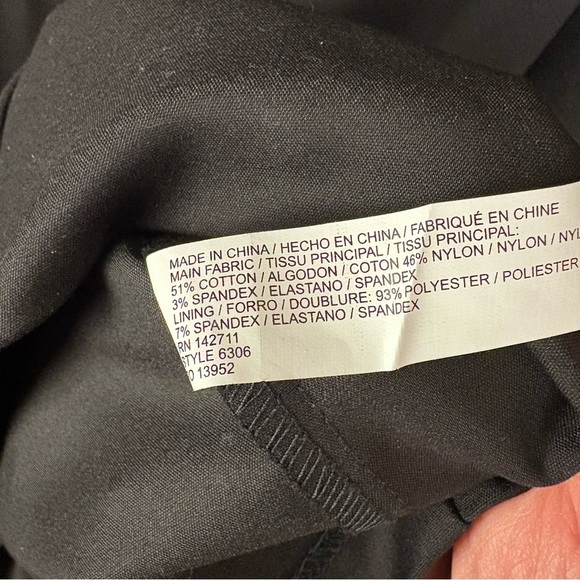 Eloquii Classic Black Short Sleeve Sheath Dress - Picture 6 of 6